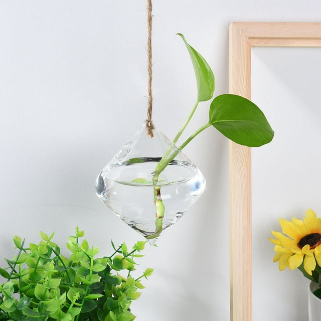 Hanging Glass Ball Vase Flower Plant Pot Terrarium Container Party Wedding Decor Event Decoration Holiday Decor Home Decoration for Wedding Decoration Party Decoration