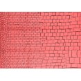 thumbnail image 1 of Ahgly Company Indoor Rectangle Solid Red Modern Area Rugs, 2' x 3', 1 of 4
