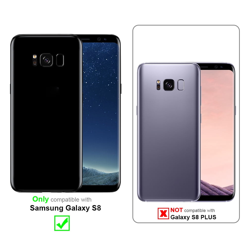 Cadorabo Case for Samsung Galaxy S8 Cover Book Wallet Screen
