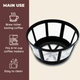 thumbnail image 3 of wqlpp-Reusable Coffee Filter Basket for Most Coffe Makers, Such As Mr. Coffee Coffe Maker, Black & Decker Coffe Maker, Regal Coffee Maker & Procter Silex Coffee Maker, 3 of 4