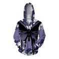 thumbnail image 3 of Sudadera con capucha de otoño para hombre, sudadera con capucha con estampado de tendencia Phoenix y cremallera, sudadera holgada con capucha de pavo real para hombre, ropa para hombre, 3 of 5
