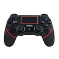 thumbnail image 2 of Gamepad inalámbrico Dual Shock Game Controller Bluetooth Recargable Gamepad Reemplazo para PS4, Negro Rojo Inevent EL001950-01B, 2 of 7