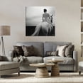 thumbnail image 3 of Stupell Industries Riding Horse into Horizon People Painting Wrapped Canvas Art Print Wall Art, 30 x 30, 3 of 8