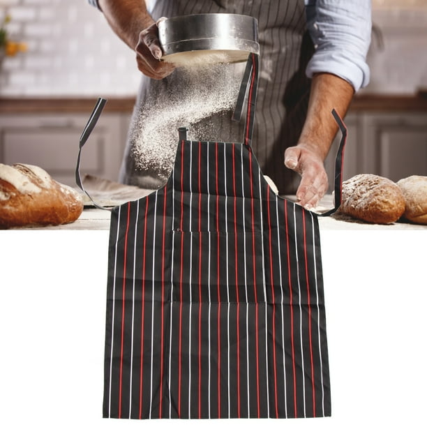 Delantal Con Pechera, Delantales De Cocina Ajustables Impermeables, Doble