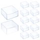 thumbnail image 1 of Uxcell 12 Pcs Protectores de Piso de Silicona para Patas de Silla 2.4 x 2.4 Pulgadas Tapas Cuadradas Antideslizantes para Patas de Silla en Pisos de Madera Reducen Ruido y Rasguños, Transparente, 1 of 6