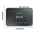 thumbnail image 3 of Bluetooth 5.0 Transmitter Receiver for TV,3 in 1 Bluetooth Adapter HiFi Audio Receiver FM Transmitter for Home Stereo/Speakers/TV with LED Display,3.5mm AUX,RCA Interface,Supports USB Flash Drive, 3 of 6