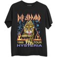 thumbnail image 1 of Def Leppard T-Shirt Imprimé au Dos Hysteria '88 pour Adulte, 1 of 2