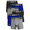 Black/Grey Melange/Team Blue, variant on Starter Men's and Big Men’s Stretch Cotton Boxer Briefs, 6-Pack, Sizes S-5X