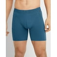 thumbnail image 2 of Hanes Explorer Men's Boxer Brief Underwear, Red/Blue, 2-Pack Blue/Red XL, 2 of 8