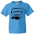 thumbnail image 3 of Inktastic Grandpas Camping Buddy Youth T-Shirt, 3 of 5