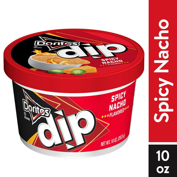 Doritos Dips, Spicy Nacho Dip, 10 oz Cup