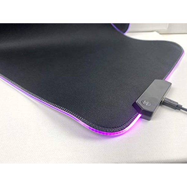 Bugha Exclusive led Gaming Mousepad for pc 31.5in x 11.8in