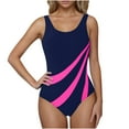 thumbnail image 2 of OSFVNOXV Women's One-Piece Swimsuit Shape-wear Rash Guard Seamless Stretchy Monokini Graphic Print Summer 2025 Swimwear Bathing Suit, 2 of 5