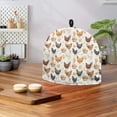 thumbnail image 4 of HELLHERO Chicken Eggs Tea Cozy Keep Warm Easy to Use Coffee Pot Cloth Covers, 4 of 8