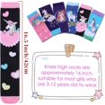 thumbnail image 4 of ORUYROP Girls Knee High Socks Cartoon Animal Patterns Cotton Over Calf Socks, 4 of 6
