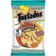 Golden Flake: Tostados 100% White Corn Mini Rounds Bite-Size Tortilla Chips, 9 Oz