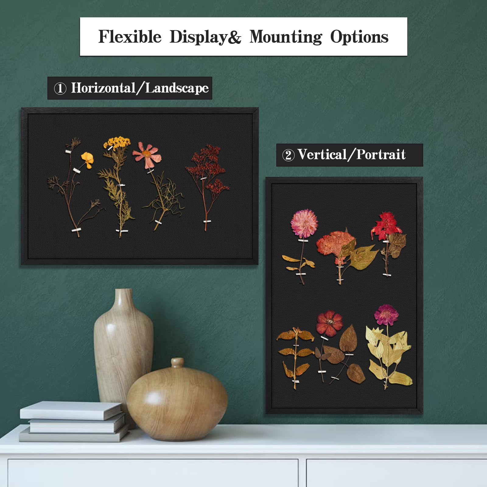 Large Bulletin Board, 36 "x 24" Cork Boards for Walls with Black Frame, Pin Display Board Vision Board for Home School Office Decor