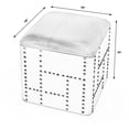 thumbnail image 3 of Taburete Butler Specialty Midway de piel de aviador y aluminio, 3 of 7