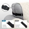 thumbnail image 5 of Eurhowing Waterproof Sofa Slipcover, Reversible Non-Slip Quilted Couch Cover, Washable Stretch Furniture Protector for Kids Pets (Ivory White, Loveseat), 5 of 9