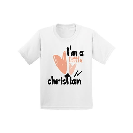 

Newborn Clothing for Girls - 6M 12M 18M 24M - I m a Little Christian Tshirt