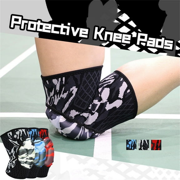 Nsxcdh Volleyball Knee Pads,Thick Sponge Compression,Nylon EVA,11.2in Long,Honeycomb Ergonomic,Non Slip,Joint Pain Relief,Outdoor Sports Gear Home Indoor Sports for women man Gift