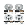 thumbnail image 3 of PowerStop Front and Rear Z23 Evolution Sport Carbon-Fiber Ceramic Brake Pad and Drilled & Slotted Rotor Kit Fits: MERCEDES-BENZ Select Models K4513, 3 of 10