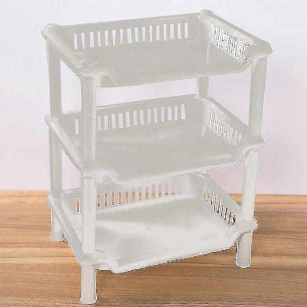 3 Tier Plastic Corner Organizer Bathroom Caddy Shelf Kitchen Storage Rack Holder