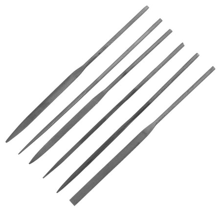 GreatNeck Needle File Set High Carbon Steel 6 Piece