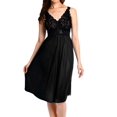 thumbnail image 1 of Robe Silhouette Shadowline 37737 pour Femme 40 Pouces (Noir P), 1 of 4