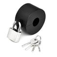 thumbnail image 1 of Door handle locking device, used to disable the cover of door handle/faucet/valve, preventing the handle from being operated, 1 of 5
