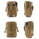 thumbnail image 5 of Riñoneras tácticas, bolsa militar compacta de nailon, riñonera, riñonera para dispositivos, teléfono móvil, camping, senderismo y viajes, 5 of 7