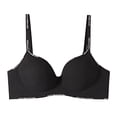 thumbnail image 2 of Hemlock No Underwire Plus Size Bras, No Underwire Plus Size Bra, Comfortable, Supportive, Bralette, Strong Support, Black Comfortable Supportive Bralettes, Black S, Size S-XL, 2 of 7