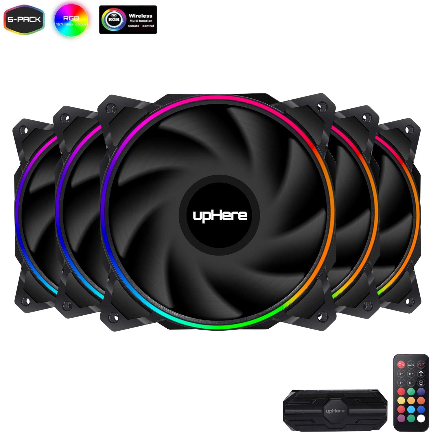 RGB Computer Case Fan,for PC Cooling 