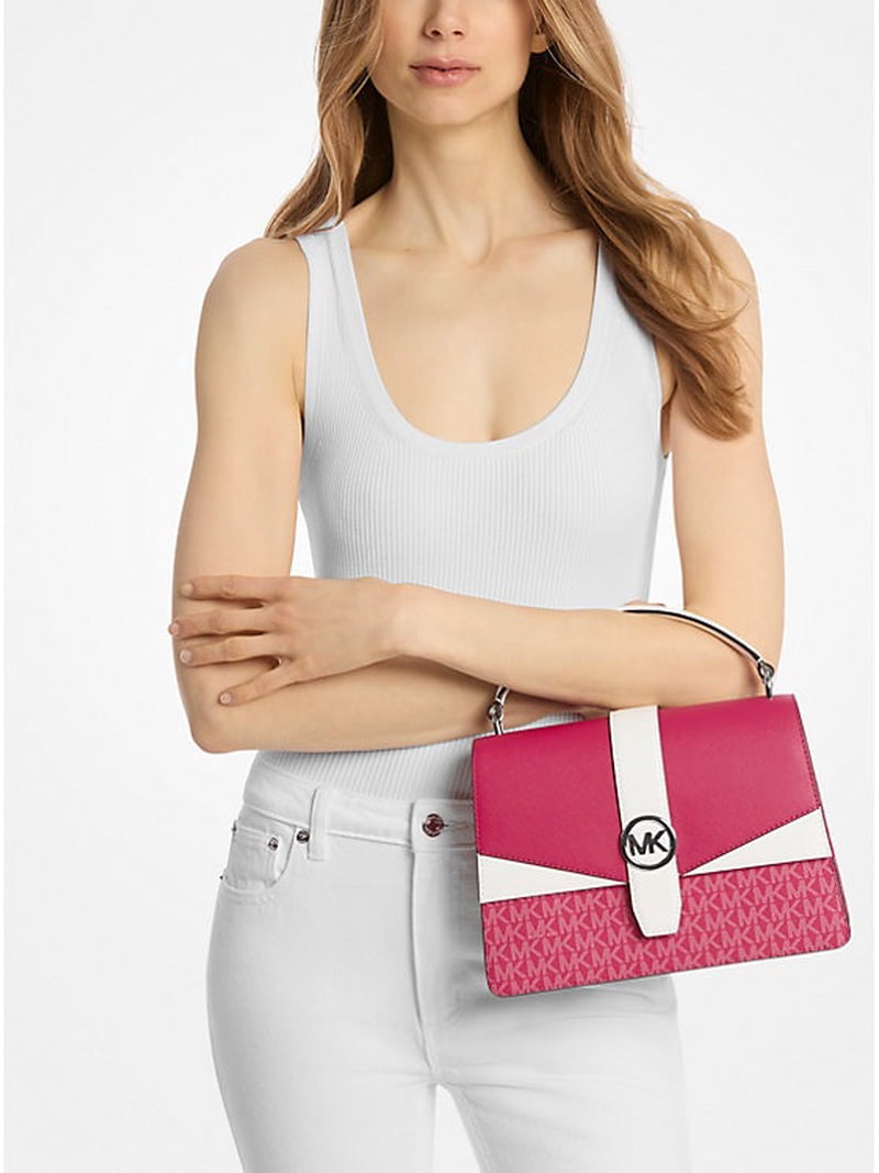 Michael Kors Outlet Greenwich Medium Color-Block and Signature