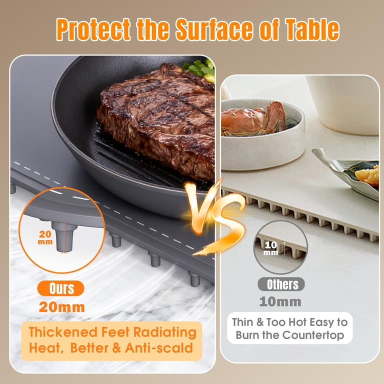 MQ Extra Large Food Warming Mat, 35.9" x 14.5" photo 3