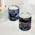 thumbnail image 5 of joogoo 2 Pack Qtip Holder Organizer Hydrangeas Flowers Leaves Cotton Swabs Cans Storage Canister, 5 of 7