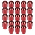 thumbnail image 2 of CCIYU Set of 23 Red Spline Wheel Lug Nuts 1/2"-20 Closed End 1.395 Inch Tall 3/4" Drive Hex Size for 1966-2013 for Jeep for Cherokee/CJ5/Comanche/Grand for Cherokee, 2 of 5