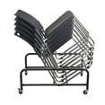 thumbnail image 3 of Scranton & Co Sled Base Stacking Chair in Black (Set of 4), 3 of 3