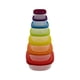 thumbnail image 1 of Contenedores Para Alimentos Ideen De Plástico Cuadrados Juego De 7 Piezas 200 a 5200 ml, 1 of 4