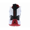 thumbnail image 3 of Nike Jumpman Two Trey Mens Shoes Size 9, Color: White/Black/Gym Red, 3 of 5