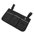 thumbnail image 3 of Bolsa De Almacenamiento, Bolsa De Almacenamiento De Pasamanos Lateral, Multibolsillo Portátil Para Herramientas De Almacenamiento Al Aire Libre EOTVIA negro, 3 of 8