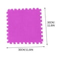 thumbnail image 3 of Fiudx Alfombra de Espuma Tipo Rompecabezas, Baldosas de Terciopelo Suave, Alfombra Ecológica a Prueba de Golpes, Área de Juego Segura para Bebés, Ideal para Gimnasio En Casa, Fácil de Guardar, Cómoda, 3 of 3