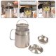 thumbnail image 4 of 1pcs 304 Stainless Steel Oil Filter Kettle Small Frying Pan With Frying Net Kitchen Tools Gadgets Cooking Tool, 4 of 10