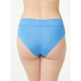 thumbnail image 4 of Joyspun Women's Lace and Modal Hipster Panties, 3-Pack, Sizes XS to 3XL, 4 of 4