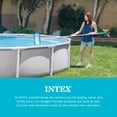 thumbnail image 6 of Intex: Deluxe Pool Cleaning Maintenance Kit - (28003E), Vacuum Sucks Debris, Mesh Skimmer Net, 110" Telescoping Aluminum Shaft, Included Wall Brush Attachment, Pool Accessory, 6 of 6