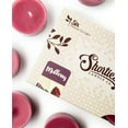 thumbnail image 4 of Mulberry Tealight Candles Bulk Pack - 24 Dark Red Premium Scented Tea Lights - Shortie's Candle Company, 4 of 5