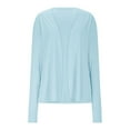 thumbnail image 4 of Abomasnow Lightweight Cardigans for Women UV Sun Protection Open Front Rash Guards UPF 50+ Long Sleeve Cardigans with Thumb Holes, 4 of 9