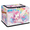 Multicolor 2, variant on CURLYOOT Happy Easter Storage Bin with Zipper Lid, Bunny Fabric Storage Basket with Handles, Decorative Foldable Storages Box Clothes Organizer for Closet, Shelf