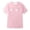 A-Pink190, variant on Girls Short Sleeve T Shirts Kids Summer Top Crewneck Tees 2-13 Years Loose Fit Sweet Heart Graphic Cozy Tops