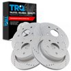 Wilwood Forged Dynalite Rear Drag Kit Drilled Rotor New Big Ford 2.50in Offset main image 1